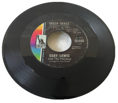 GARY LEWIS Green Grass/I Can Read Between The Lines- Liberty VG (box20)