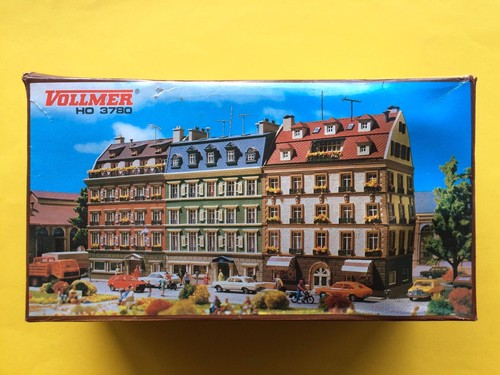 VOLLMER Set 3780 Häuserblock OVP Spur H0 Zug EISENBAHN Lok MINITRIX Box 80 w NEU | Zustand: Neu