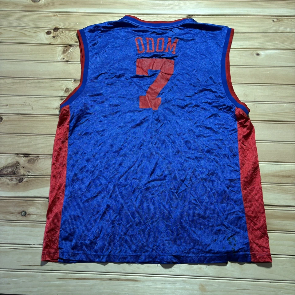 Camiseta deportiva de baloncesto vintage Reebok auténtica LA Clippers Lamar Odom NBA #7 talla XL Foto 2 de 4