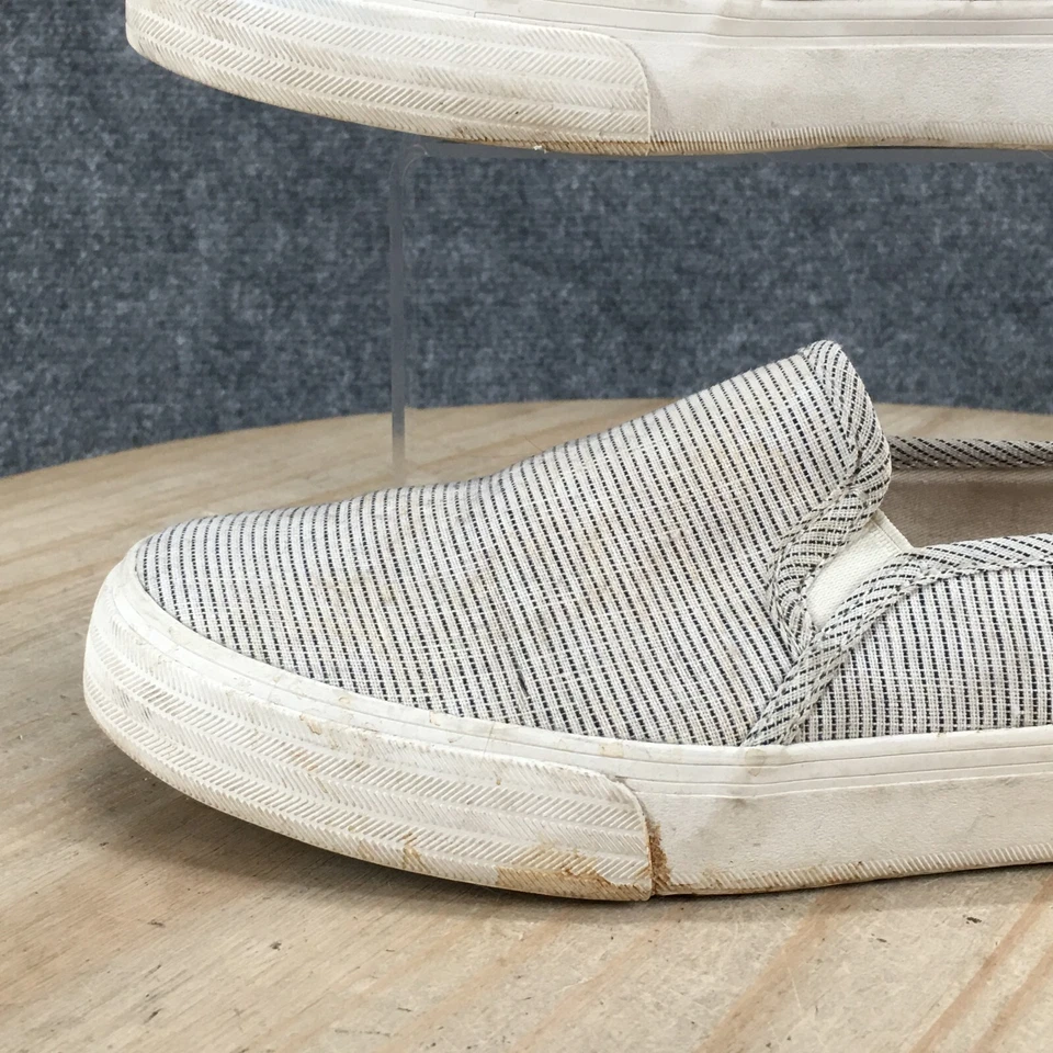 Zapatos Keds para mujer 8,5 dos pisos informales sin cordones WF64505 tela gris Foto 3 de 4