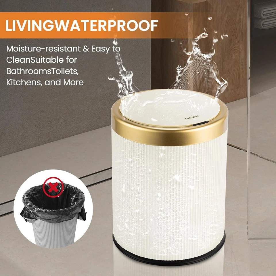 Motion Sensor Trash Can with Lid 3.5 Gallon - Image 3 of 4