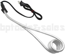120V-1000W Water Heater Portable Electric Immersion Element Boiler Travel NEW
