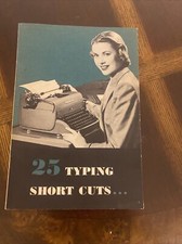 Vintage Remington Rand Typewriter Booklet of 25 Typing Tips . N-1 thumbnail