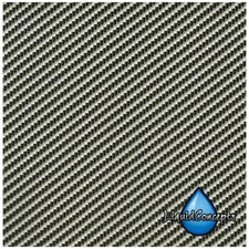 Hydrographic Film | Hydro Dip Film | Light Grey Diagonal Weave CF  19" x 7 Feet