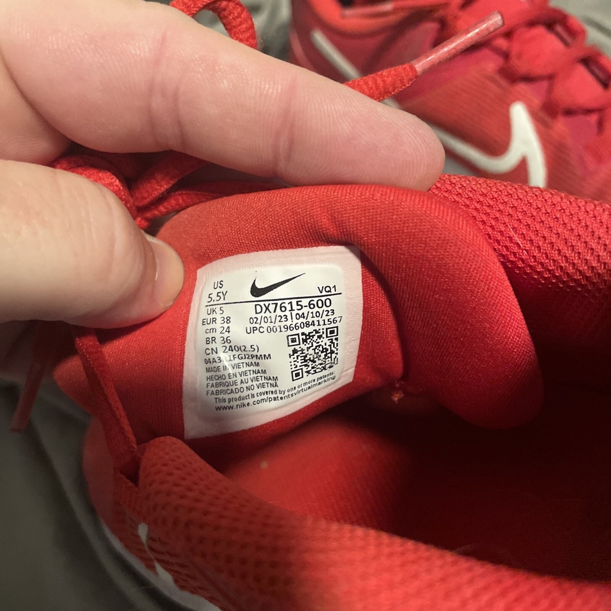 GS Nike Star Runner 4 University Red/Black/White/Summit