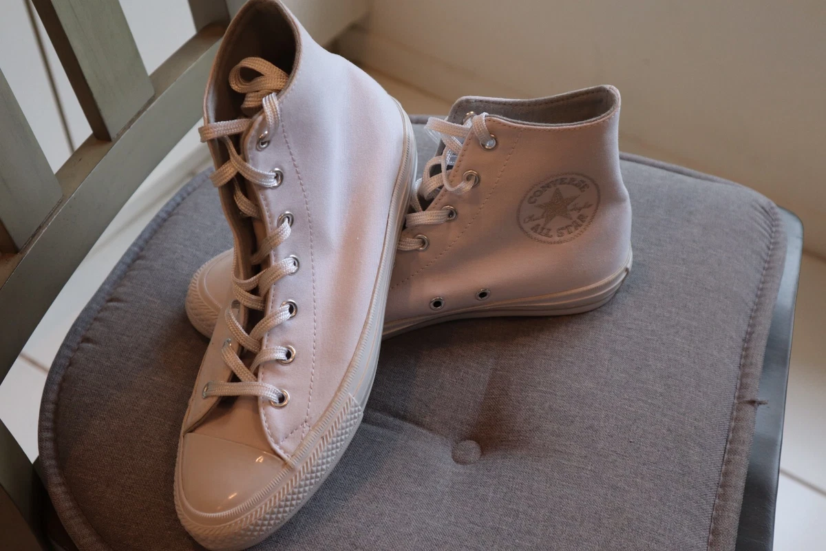 Converses blanches hautes femme cheap