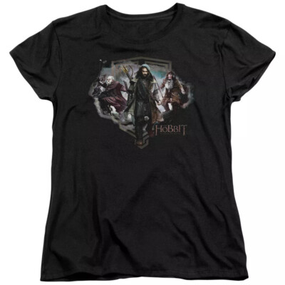 The Hobbit Trilogy ''Three Dwarves'' Women's T-Shirt