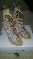 Image of Aldo Lace Heels women's ladies heels shoes footwear stilettos