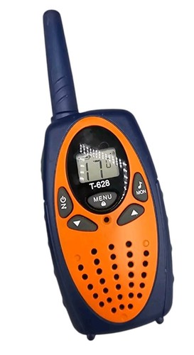 T628 arancione/blu wireless portatile 22 canali radio walkie talkie set 2 - Foto 2 di 5