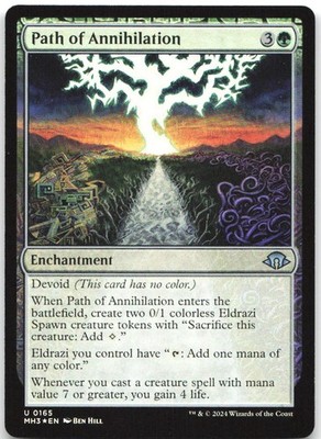 Path of Annihilation 165 Uncommon Modern Horizons 3 Magic: The Gathering Foil NM
