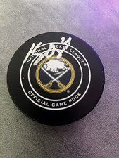 Kyle Okopso Signed Puck