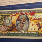 $2 Novelty Santa Claus Banknote "Twas the Night Before Christmas" Unc — photo 1