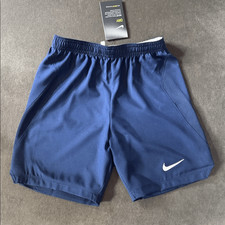 Nike Youth Unisex Blue Sport Shorts Dry AJ1265-419 Size S NWT