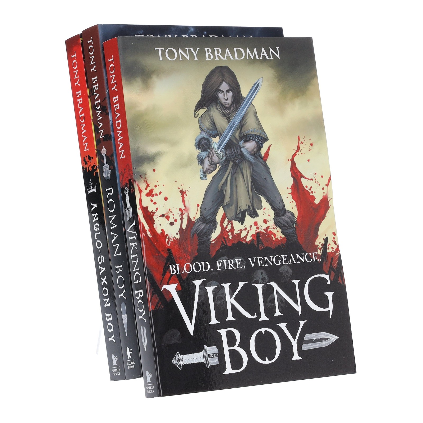 Walker Books Boys Viking Series By Tony Bradman Illustrated 3 Books Collection Set - Ages 9-12 - Paperback - Image 4