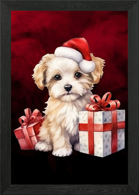 Hunde Gerahmtes Wandbild Poster Leinwanddruck Bild