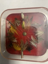 Charles F. Orvis Co Flies And Case Early 1900