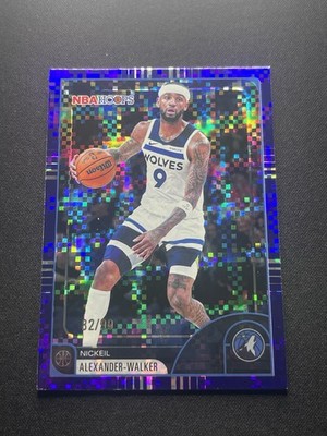 2025-26 Topps NBA Hoops Nickeil Alexander-Walker Light Burst Purple /99
