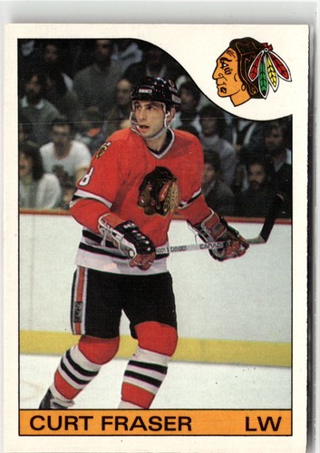 Curt Fraser #3 1985 O-Pee-Chee card