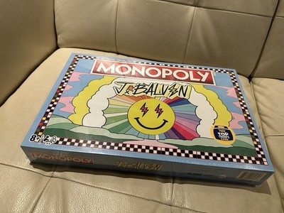 Monopoly J Balvin Limited Edition Board Game   Rare Token Madness   New Sealed