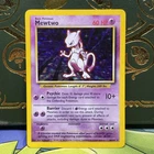 1999 Mewtwo Base Set Holographic 10/102 Pokemon Card LP