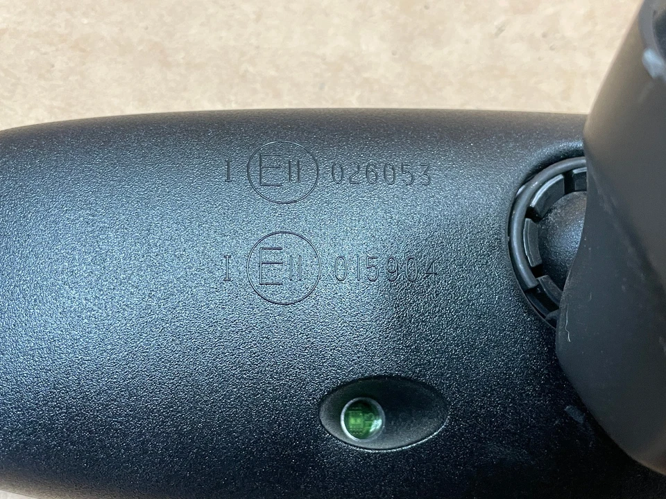 Conjunto de espejo retrovisor interior negro 09 10 11 Porsche 911 997 1619 OEM Foto 4 de 4