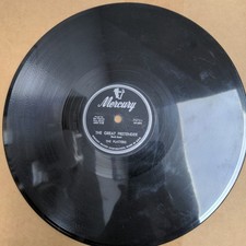 The Platters 78 the Great Pretender / I'm Just a Dancing Partner VG  Mercury