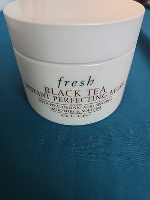 Fresh Black Tea Instant Perfecting Mask 3.3 oz HYALURONIC ACID Masque