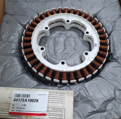 LG Part,  Tag with ''Stator Assembly, WDC266CO1.SL (KMZ) 4417EA1002K''