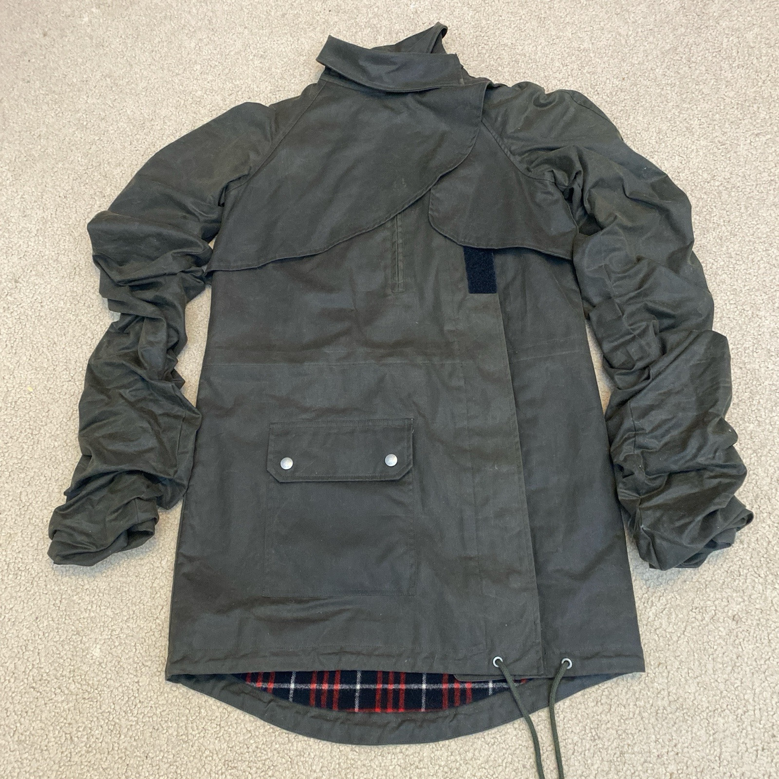 Saint Laurent FW 2017 Giacca Utility Cotone Donna Piccola Made In Italy