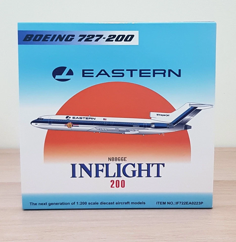 Volo 1/200 IF722EA0223P Boeing 727-200 Eastern Air Lines N8866E lucido - Immagine 2 di 4