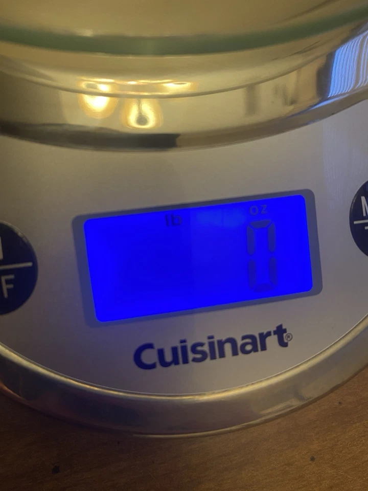 Cuisinart KML-KO3B Precisión Chef Bowl Báscula de Cocina Electrónica Acero Inoxidable Foto 2 de 4