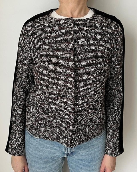Women Escada Jacket Black Polyester 38 / M / 46