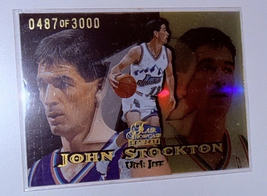John Stockton Basketball Serial Numbered Sports Trading Cards