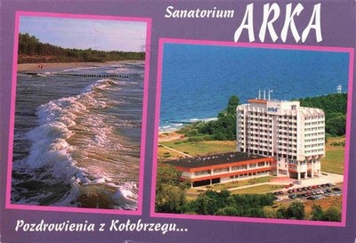 Kotobrzeg Sanatorium Arka Strand Brandung