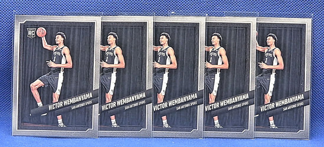 (10) Victor Wembanyama 2023-24 Panini Prizm Monopoly #S8 RC Cards (Starter Deck)