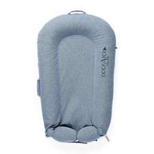  Limited Edition DockATot Deluxe  Indigo Chambray Cover Excellent Condition 