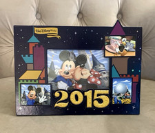 2015 Walt Disney World Mickey Mouse Donald Duck 4 x 6 Picture Photo Frame - NEW 