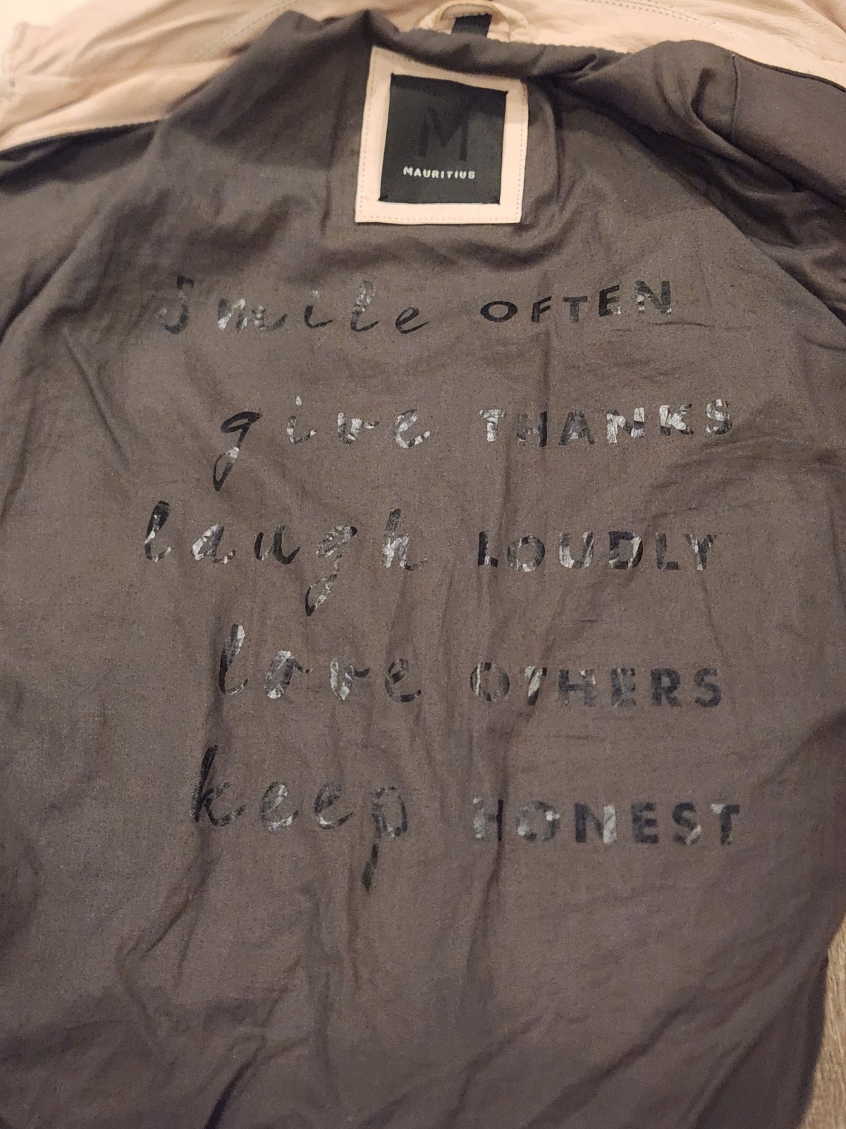 Mauritius Sofia Jacket 100% Lamb Leather Pale Pin… - image 14