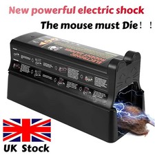 Electronic Rat Trap 8000 High Voltage Killer Electric Control Zapper Rodent Pest
