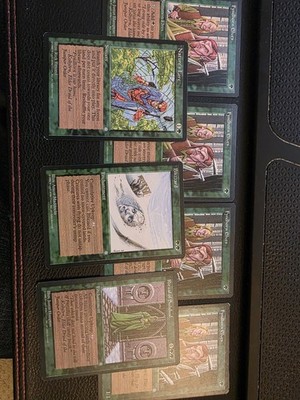 MTG Ice Age Lot   Fyndhorn Elves x4, Brainstorm x2, Nature s Lore, Sunstone+more