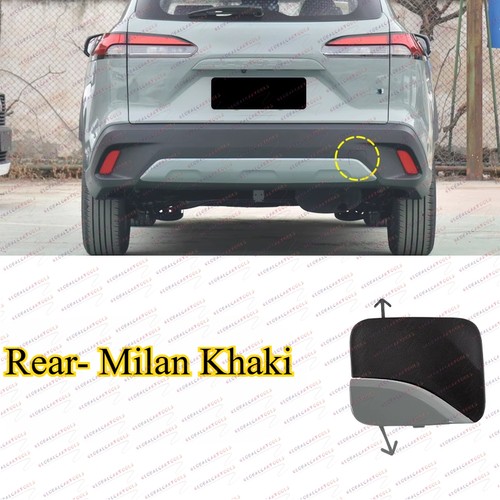 Rear Front Bumper Tow Hook Eye Cover Cap For Toyota Corolla Cross 2022 -2024 - Picture 7 of 20
