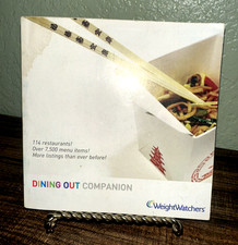 Weight watchers program points book 2006 dining out companion core 