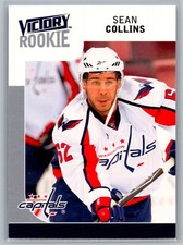#218 Sean Collins 2009-10 Upper Deck Victory Washington Capitals Rookie