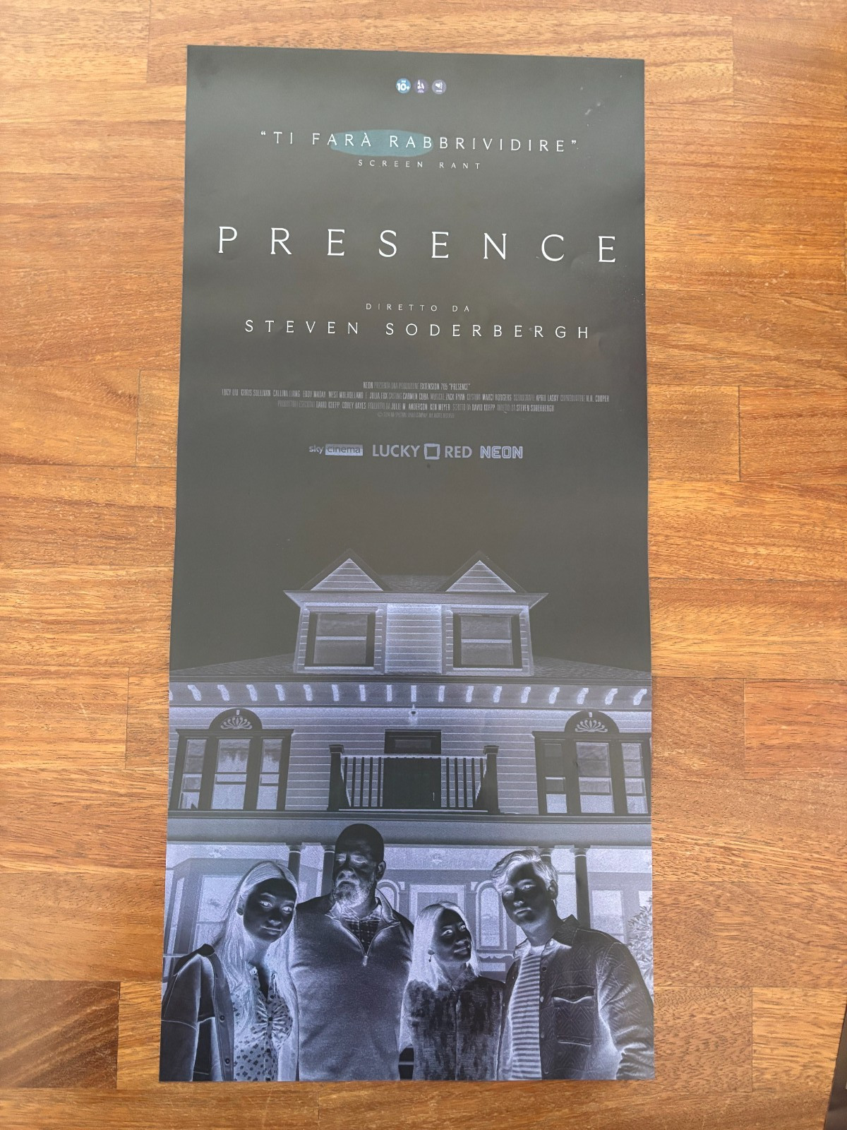 Locandina originale film Presence (2024) - Regia di Steven Soderbergh