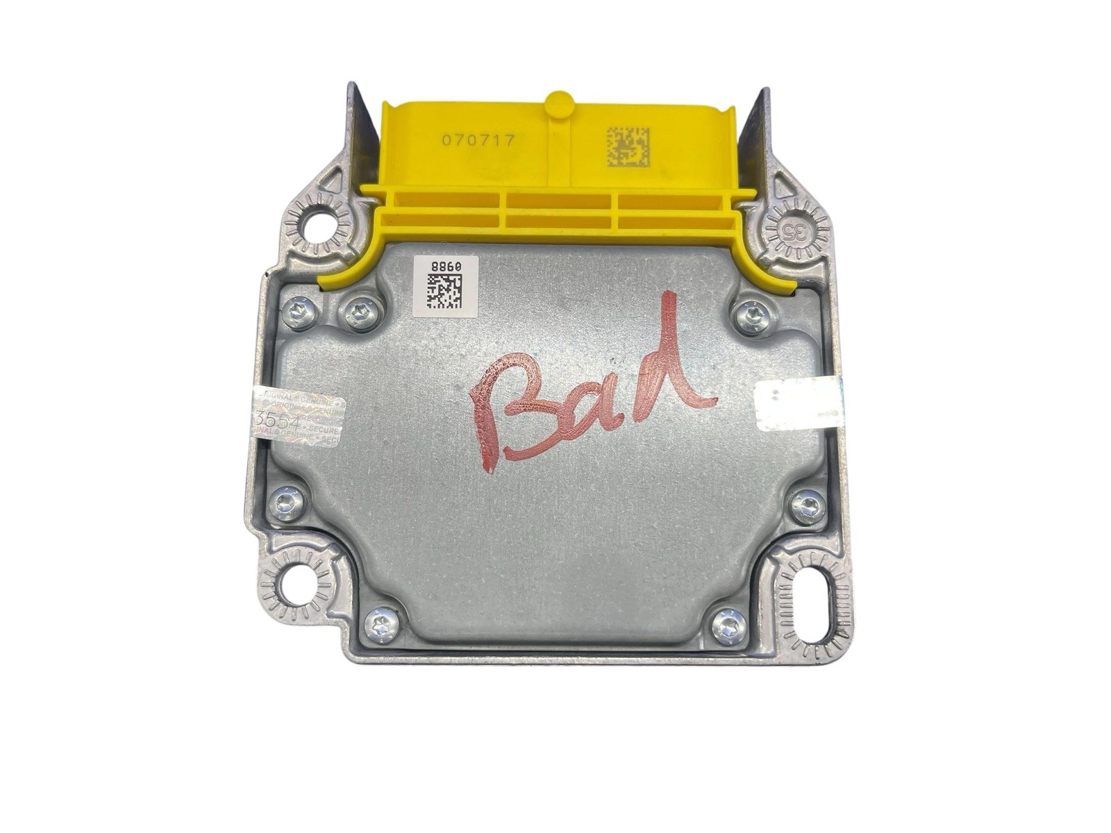 2006-2013 BENTLEY CONTINENTAL *NEEDS RESET* CRASH RESTRAINT AIR SRS BAG MODULE