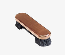 9" Old World Mahogany Wood Handle/Nylon Bristle Pool/Billiards Cleaning Table