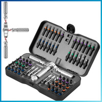 66In1 Ratschen Schraubendreher Set S2-Stahlbits FüR MöBel & Elektronikreparatur