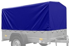 Bâche haute bleue pour remorque de jardin 201 KIPP