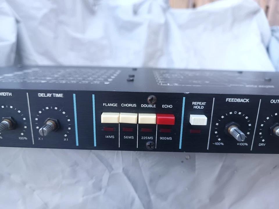 DOD R-908 Digital Delay System, Flanger Chorus Double Echo Hold, Vintage Rack - Image 4 of 4