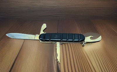 Brookstone Richartz Degen Inix Gold Plated Folding Pocket Knife